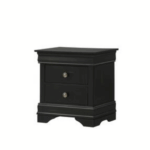 Antique Black Night Stand